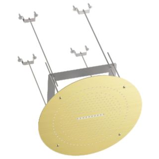 Верхний душ потолочный Raglo R452.04.03 50 см золотой сатин